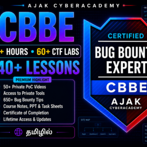 Certified Bug Bounty Expert ~தமிழில்